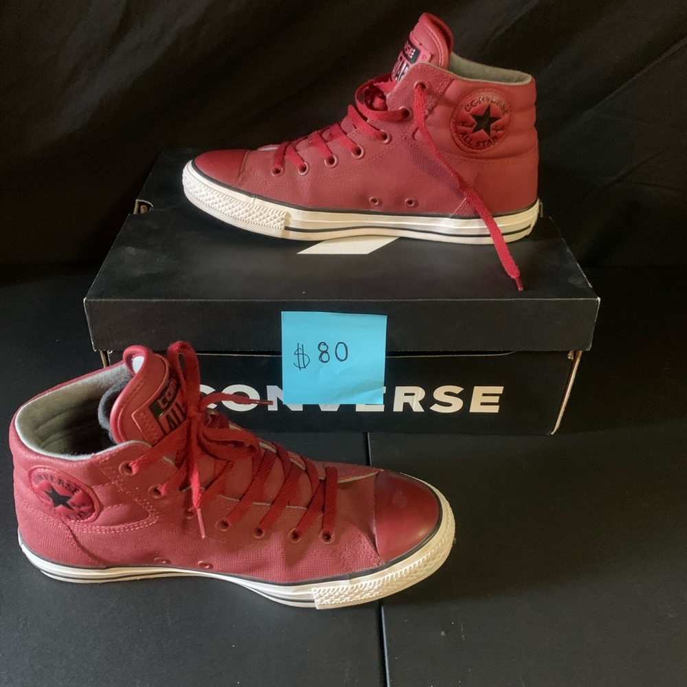 Great red converse